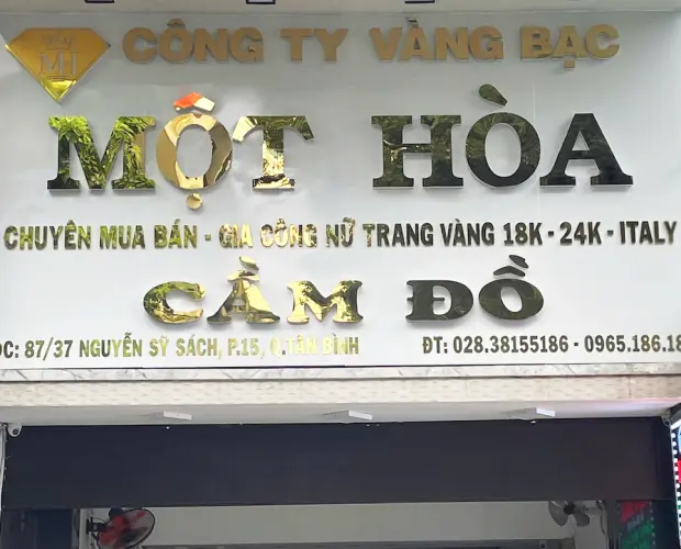  VÀNG BẠC MỘT HOÀ- CẦM ĐỒ